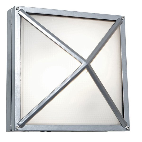 Access Lighting Oden, Outdoor Wall Mount, Satin Finish, Frosted Glass 20330MG-SAT/FST